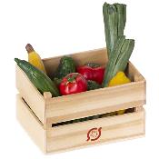 Caisse de Fruits et lgumes miniatures maileg