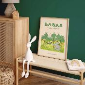 Affiche Poster BABAR - Babar le petit éléphant 