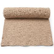 Couverture tricot pointelle konges - Beige / Moonlight