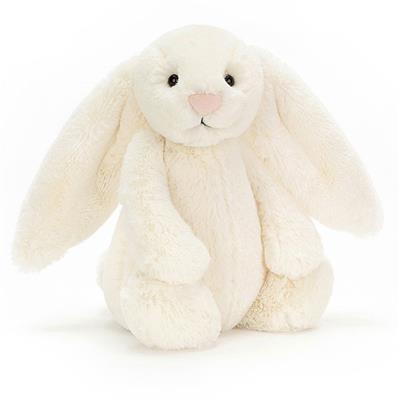 Peluche lapin Bashful jellycat S/M - cream