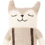 Peluche doudou Faon - salopette brown