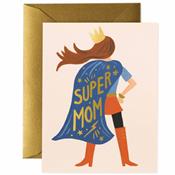 Carte fête des mères - Super Maman