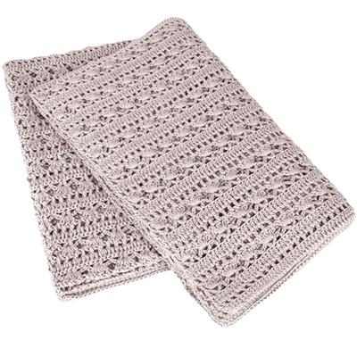 Couverture numero 74 Crochet Bio Tara - poudre / powder S018