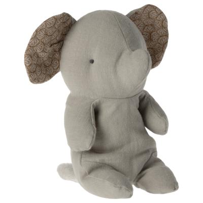 Peluche petit éléphant maileg Safari Friends - grey