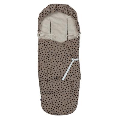 Chancelière Buggy pour pousette - Bold dots dark brown