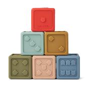 6 petits Cubes / Dés Gloria - Multi mix