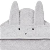 Cape de bain bébé Albert - Lapin dumbo grey