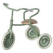 Abri et tricycle souris maileg - vert / green