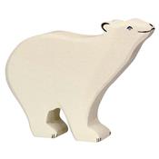 Figurine en bois - Ours polaire