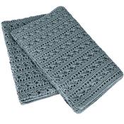 Couverture numero 74 Crochet Bio Tara - bleu gris / ice blue S032