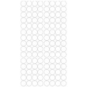 Stickers muraux Pois - blanc