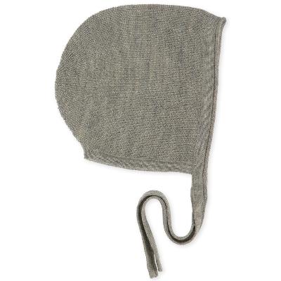 Bonnet Béguin en tricot Matti Pearl - Grey melange