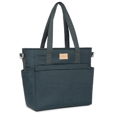 Sac à langer imperméable Baby on the Go - Carbon Blue