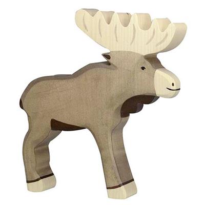 Figurine en bois - Elan