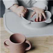 2 Tasses Silicone Gene - chat rose / dumbo grey