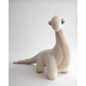 Peluche Bigstuffed - grand dinosaure Big Albino Diplo