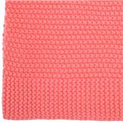 Couverture tricot BOU rose in april - pink flamingo