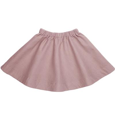 Jupe enfant Julia numero 74 Toile Bio - rose fané / dusty pink S007