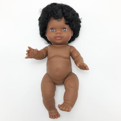 Poupée Gordi minikane cheveux noirs Imani - nue