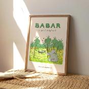 Affiche Poster BABAR - Babar le petit éléphant 