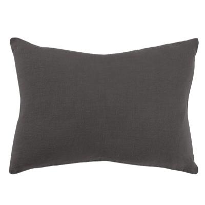 Housse Coussin Lin lavé Linge Particulier - Storm Grey