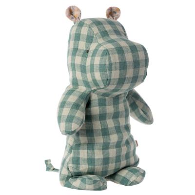 Gros Hippopotame maileg Medium - carreaux  / check