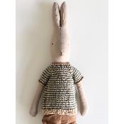 Vêtements Lapin maileg pull tricot et pantalon lin - Taille 4 (maxi)