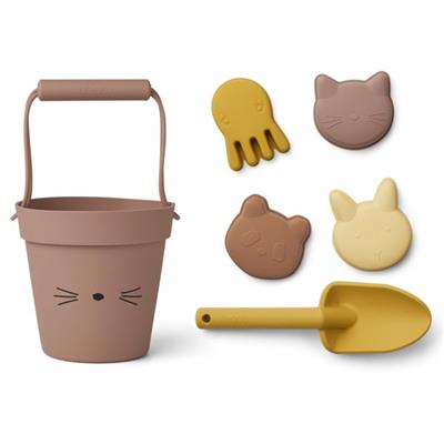 Seau et accessoires Plage - Chat Mix