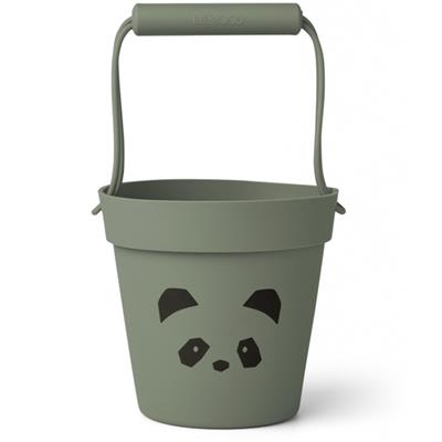 Seau liewood accessoire Plage Linda - Panda faune green