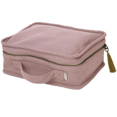 Valise coton bio numero 74 - rose fané / dusty pink S007