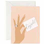 Carte de voeux Mariage - Congrats Ring