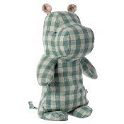 Gros Hippopotame maileg Medium - carreaux  / check