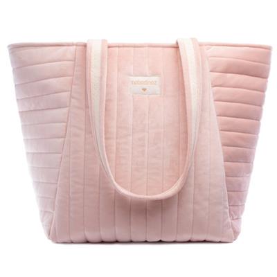 Sac Maternité Savanna - velours Rose Bloom