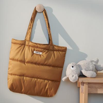 Sac Tote Bag Constance ouatiné imperméable - Golden Caramel