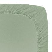 Housse matelas à langer n74 velours - vert sauge / sage green S049