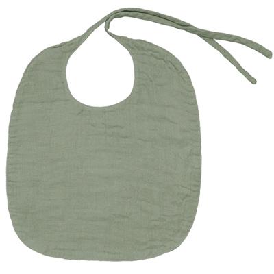 Bavoir rond numero74 - vert sauge / sage green S049