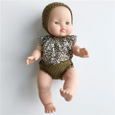 Poupée fille / Baby Doll - Green Jewel