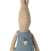 Lapin maileg Rabbit salopette radis - Taille 4 (maxi)