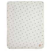 Couverture berceau mousseline coton bio jollein - Rosehip