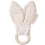 Anneau dentition Hochet lapin - Naturel