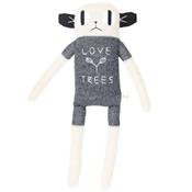 Peluche BIG Loris LOVE TREES - Gris