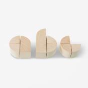 Jeu de construction en bois Cinqpoints - Archiblocks Bauhaus