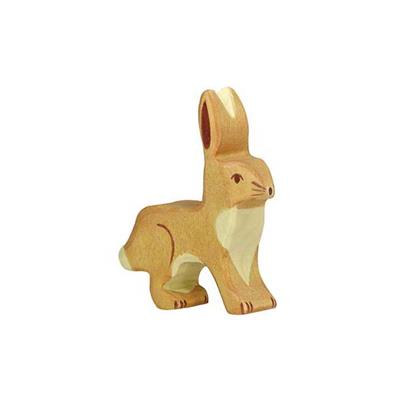 Figurine en bois - Lapin O