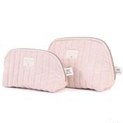 Trousse Holiday Bio nobodinoz - Bubble / rose fané