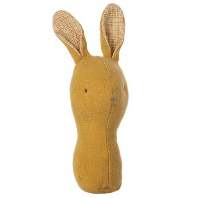 Hochet d'éveil maileg - Lapin dusty yellow