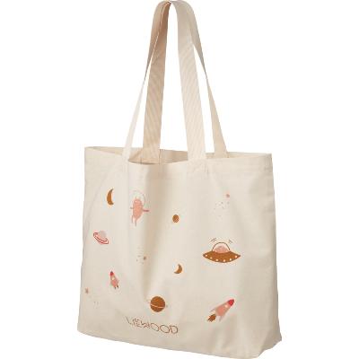 Grand Sac Tote Bag Big - Space / Rose mix