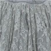 Tutu dentelle Carolina numero 74 Taille 1 - gris clair / silver grey S019