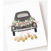 Carte de voeux Mariage - Just married