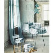 Drap housse numero 74 - sweet blue S046