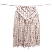 Guirlande tissée Macramé - poudre